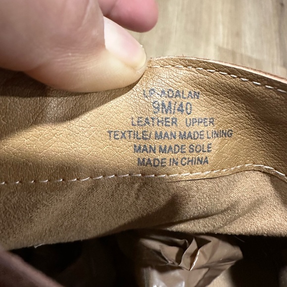 Lucky  Brand Adalan ankle leather booties good condition sz 9 - Picture 6 of 7